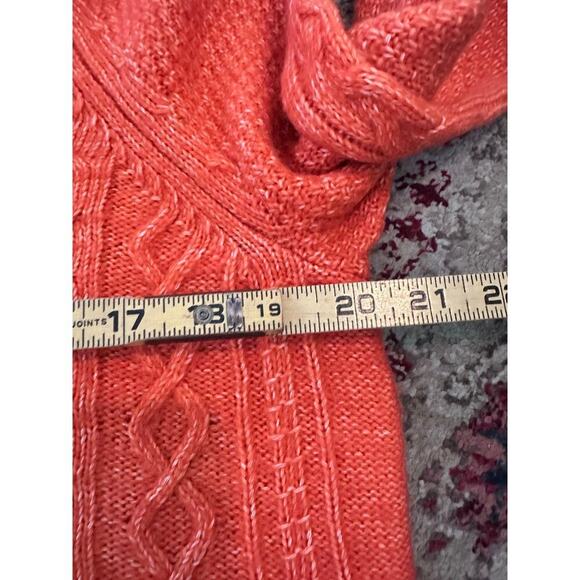 CAbi #4038 Women's Orange Harvest Oversized Pullover Sweater Size Medium - Picture 3 of 3